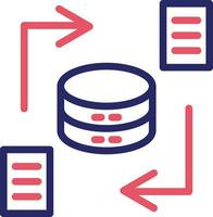 Data Synchronization Vector Icon