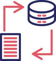 Data Transformation Vector Icon