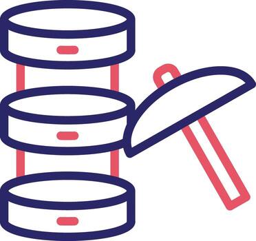 Data Mining Vector Icon