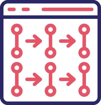 Pattern System Vector Icon