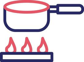 Water Boil Vector Icon