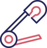 Safety Pin Vector Icon