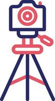 Tripod Camera Vector Icon