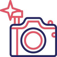 Flash Camera Vector Icon