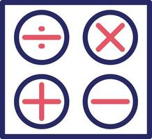 Mathematics Vector Icon