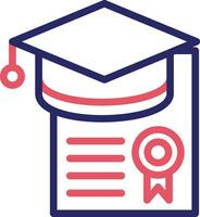 Graduation Diploma Vector Icon