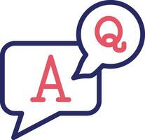 Question and Answer Vector Icon