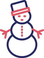 Snowman Vector Icon