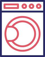 Smart Washing Machine Vector Icon