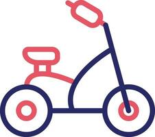 Tricycle Vector Icon