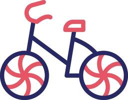 icono de vector de bicicleta