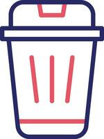 Trash Bin Vector Icon