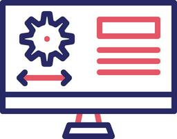 Cad Engineering Vector Icon