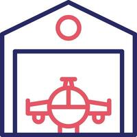 Hangar Vector Icon