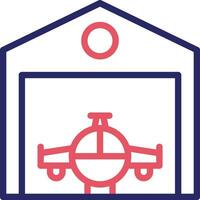 Hangar Vector Icon