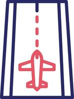 Runway Vector Icon