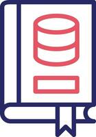 Library Database Vector Icon