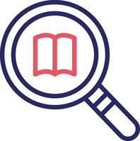 Search Books Vector Icon