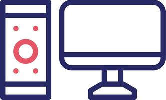 Computer Vector Icon