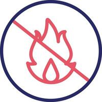 No Fire Vector Icon