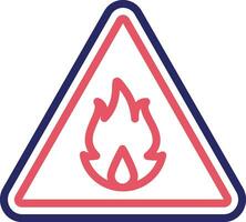 Flammable Vector Icon