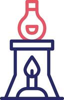 Bunsen Burner Vector Icon