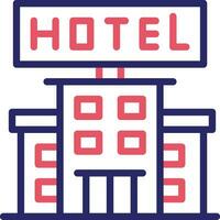 Hotel Sign Vector Icon