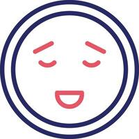 Calm Emotion Vector Icon