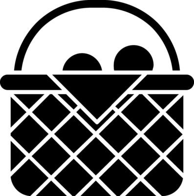 Basket Glyph Icon