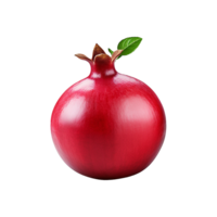 AI generated Pomegranate fruit isolated on transparent background png