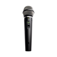 AI generated Microphone isolated on transparent background png