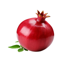 AI generated Pomegranate fruit isolated on transparent background png