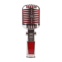 ai généré microphone isolé sur transparent Contexte png