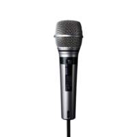 AI generated Microphone isolated on transparent background png