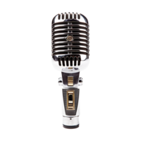 AI generated Microphone isolated on transparent background png