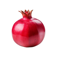 AI generated Pomegranate fruit isolated on transparent background png