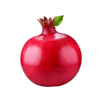 AI generated Pomegranate fruit isolated on transparent background png