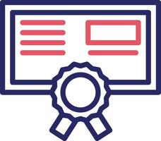 Certificate Vector Icon