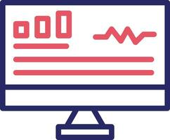 Monitoring Vector Icon