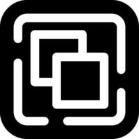 Drag and drop Glyph Icon vector