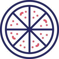 icono de vector de pizza