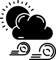 Weather Glyph Icon vector