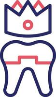 Dental Crown Vector Icon