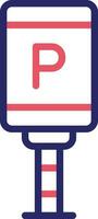 Parking Tag Vector Icon