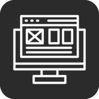 Landing Page Vector Icon