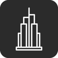 burj califa vector icono