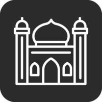 icono de vector de mezquita