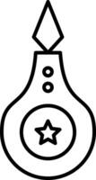 Threader Line Icon vector