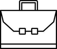 Briefcase Line Icon vector