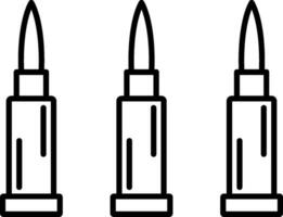 Bullets Line Icon vector